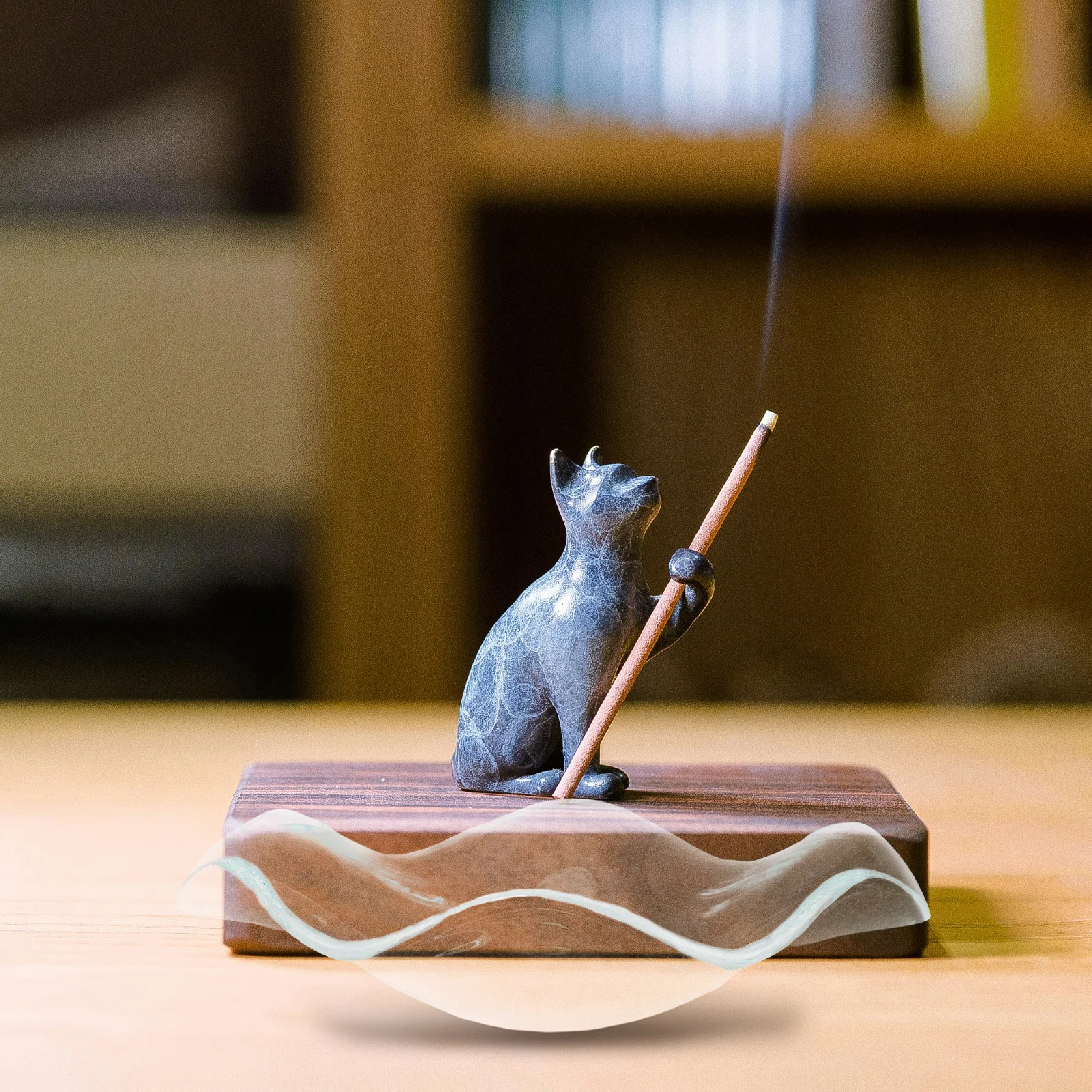 

85mm Transparent Glass Wavy Essential Oil Dish Replacement Wax Melt Warmer Tray Aromatherapy Melting Dish Wax Warmer Tray