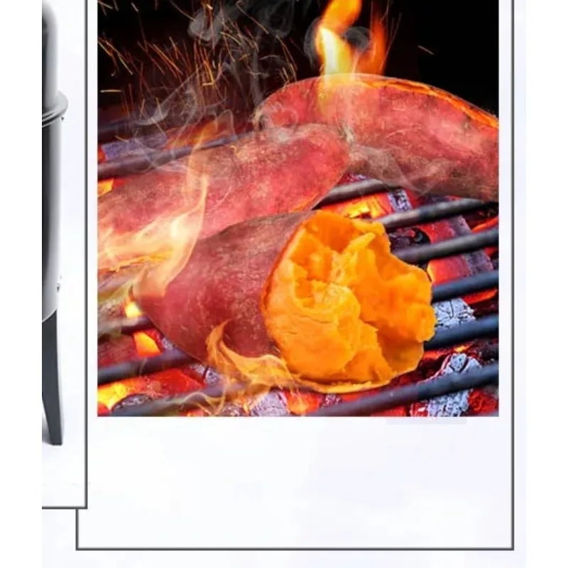 Multifunctional BBQ Smoker Oven With Smoking Rack Commercial Home Outdoor Barbecue Grill For Backyard Camping Meat Smoking