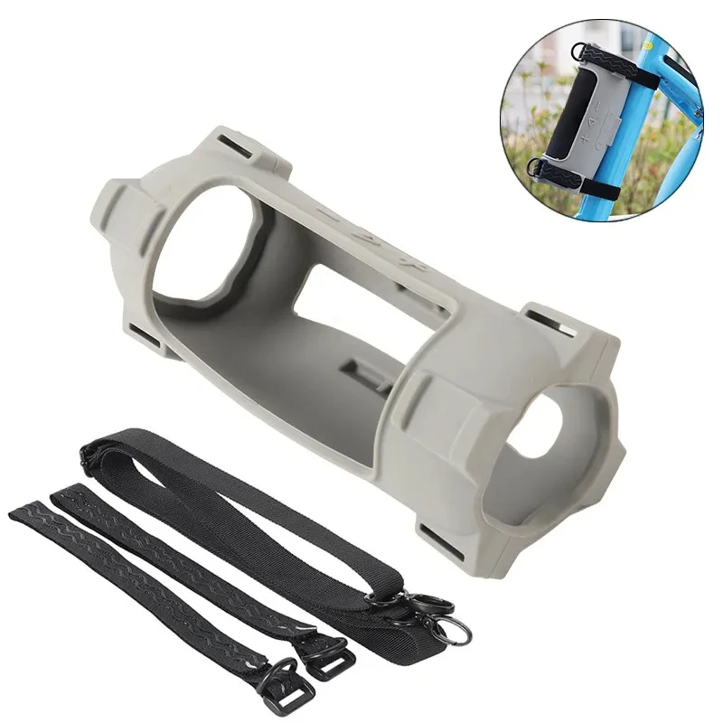Suitable for JBL Flip7 Speaker Silicone Protective Cover, Flip 7 Portable Storage Bag, Bicycle Strap & Mount Bracket