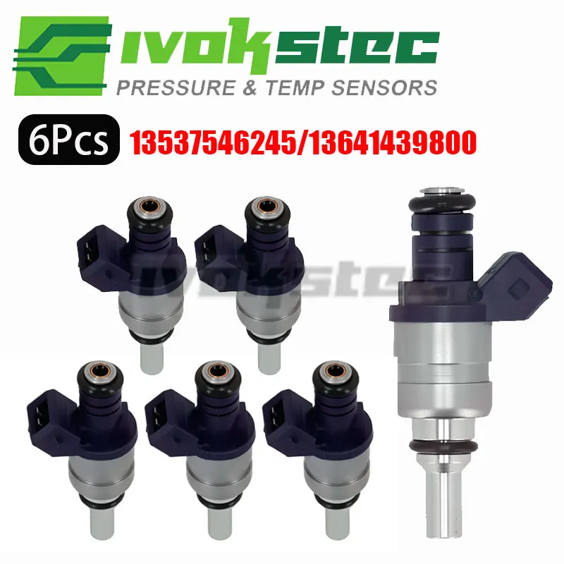 

1/6 Fuel Injector 13641439800 For Bmw 3 5 7 Series 530i 330xi 730i X3 X5 Z3 Z4 E39 E46 E53 E65 E66 E67 E83 E85 3.0L 13537546245