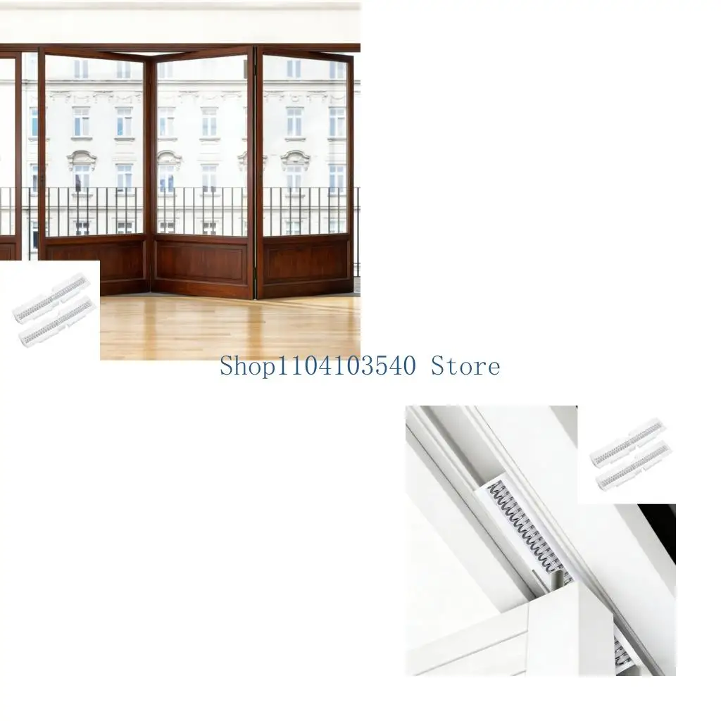 02DC High Strength Sliding Door Guide System Supporting Heavy Loads and Ensuring Enduring Performances Indoors