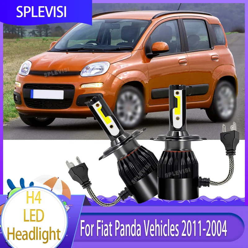 

Precision-Engineered for Thermal Efficiency H4 LED Headlight Dual Beam For Fiat Panda Vehicles 2011 2010 2009 2008 2007-2004