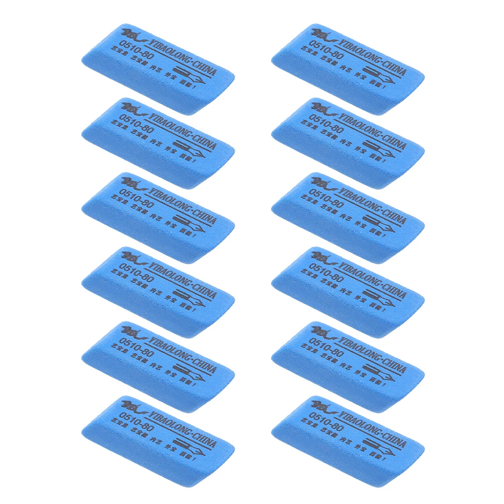 

12 Pcs Rust Removal Stick Clean Fret Eraser Erasers Guitar Fretboard Cleaner Suite Bass Cleaning Products