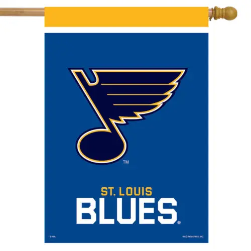 St. Blues House Flag Licensed ; Briarwood Lane