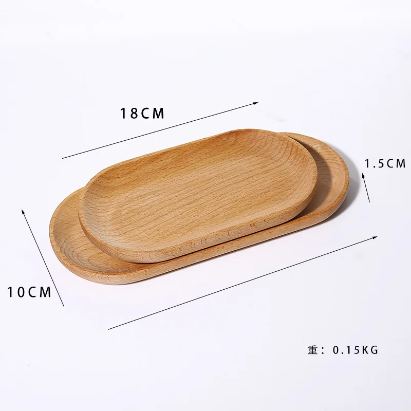 Wooden Earring Necklace Ring Jewelry Storage Tray Display Stand Holders Organizer Tray Quality Jewelry Store Decoration Gifts
