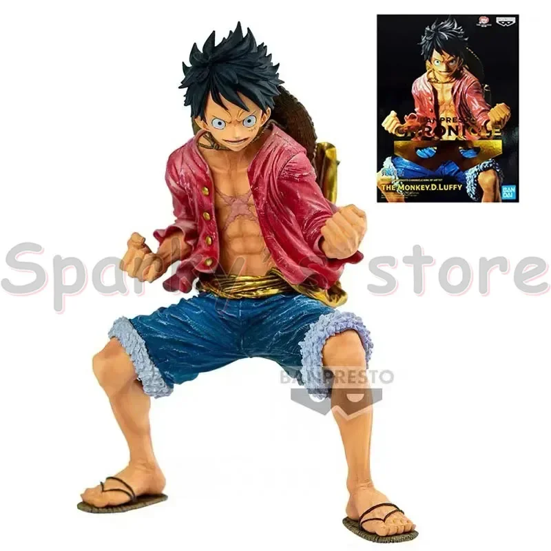 Bandai Original KING OF ARTIST ONE PIECE Anime Figure MONKEY.D.LUFFY Sanji YAMATO TRAFALGAR.LAW Action Figure Toys For Kids Gift