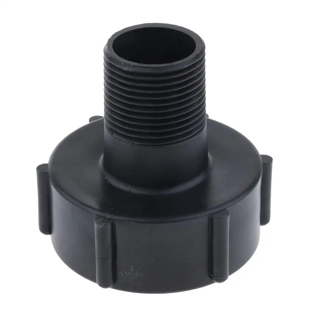 IBC Thread Adapter Plastic Water Tank Connector Bulk Tank Adapter Hose Fitting Tool for Garden Irrigation Use