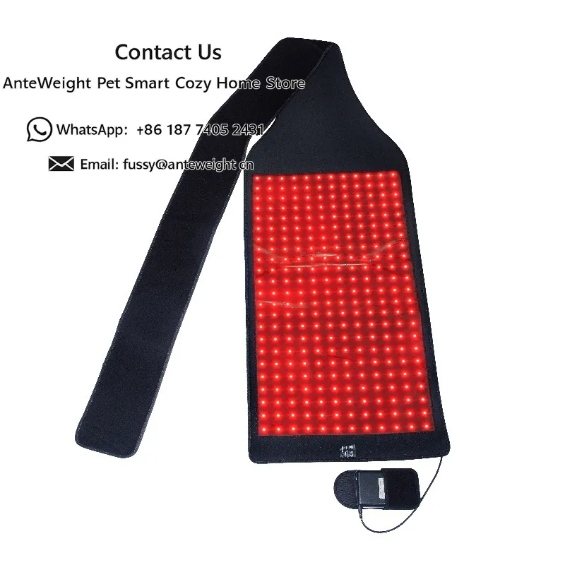 Rechargeable Veterinary Equestrianism Instrument Red & Near-Infrared Light Therapy Pad for Equine Back Pain Relief