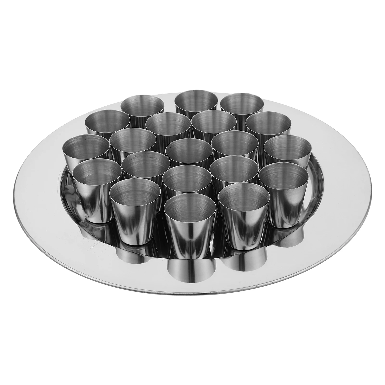 1 مجموعة أكواب التواصل الفولاذ المقاوم للصدأ تكويم الكنيسة الكاريس المعدنية بالتواصل العبادة خدمة طقوس النظارات