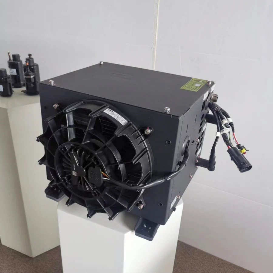 FS DC 312V 3KW 5KW Mini Water Chiller for Electric Truck Bus Battery Cooling Chiller Solution Thermal Management System