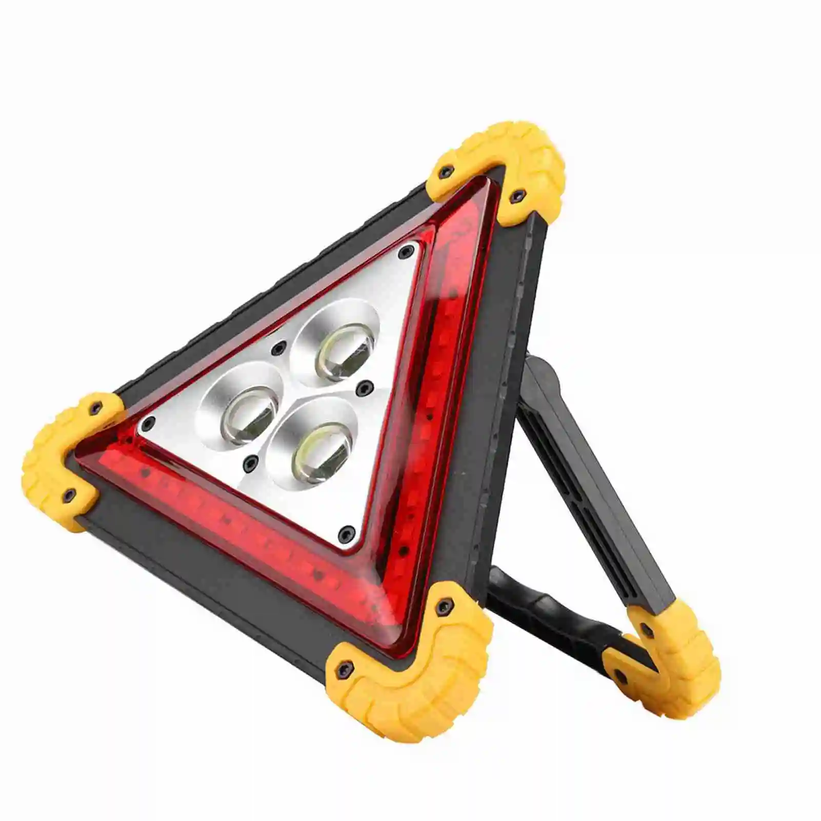 ZK40 30W Multifunction Car Breakdown Emergency Safety Triangle Stop Sign with Red LED Warning Light