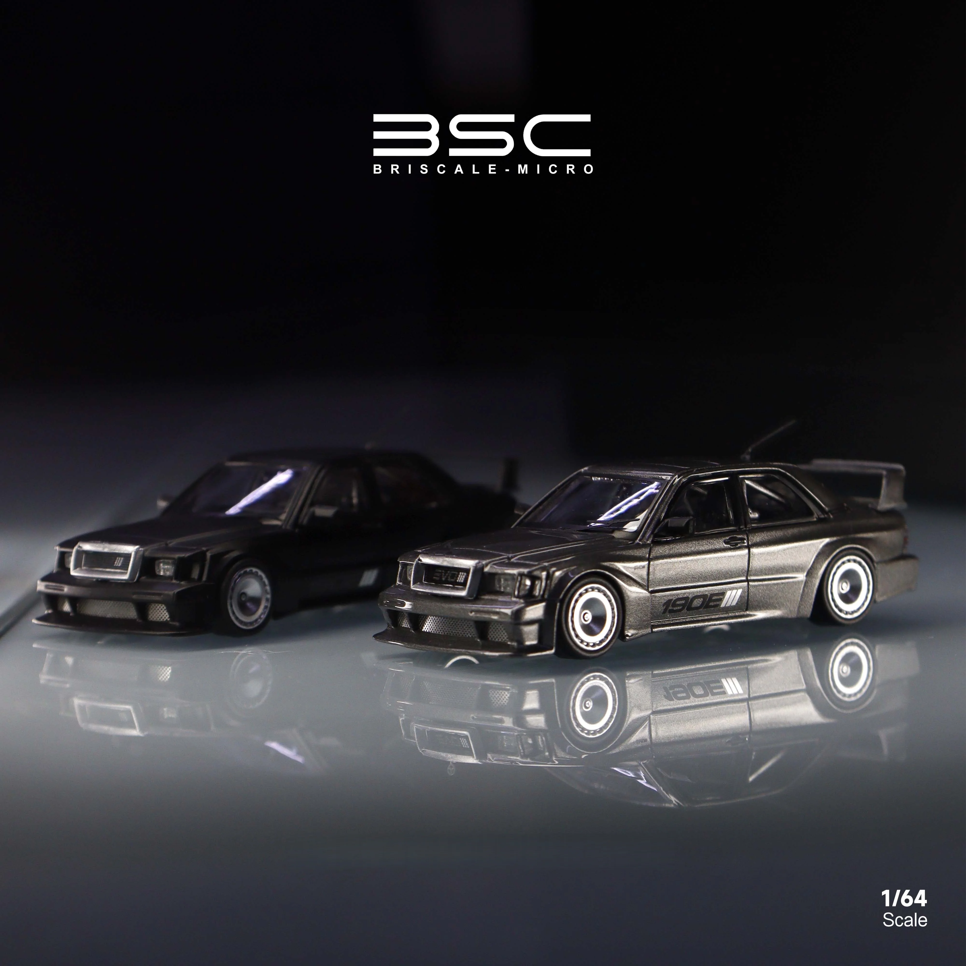 

BSC 1/64 190E EVO W201 Concept Modified alloy car model