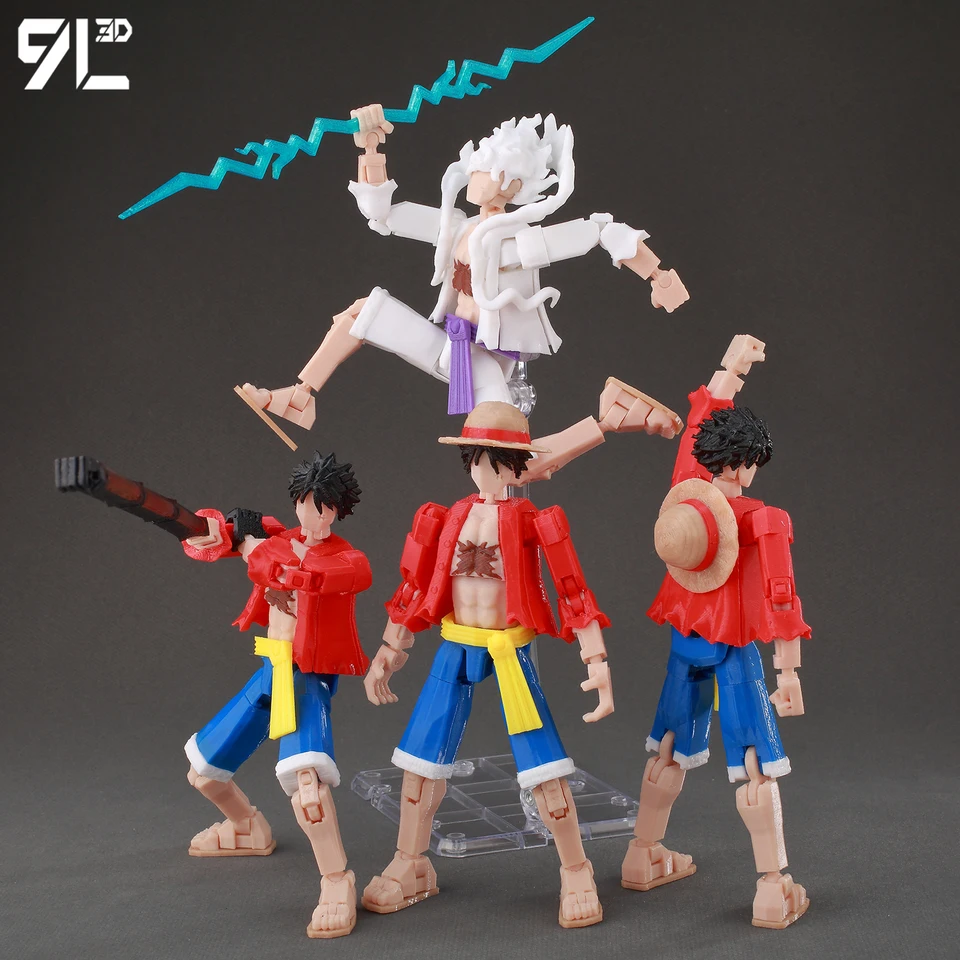 9L3D Dummy 13 Lucky 13 Titan 13 Monkey D. Luffy One Piece Standard