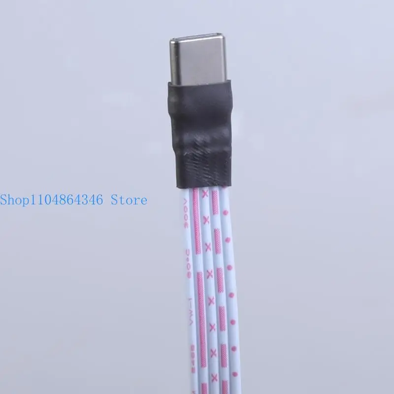 652F Type C Male to Male Cable 480Mbps Data Transfer 2A Charging Cable for Smartphone