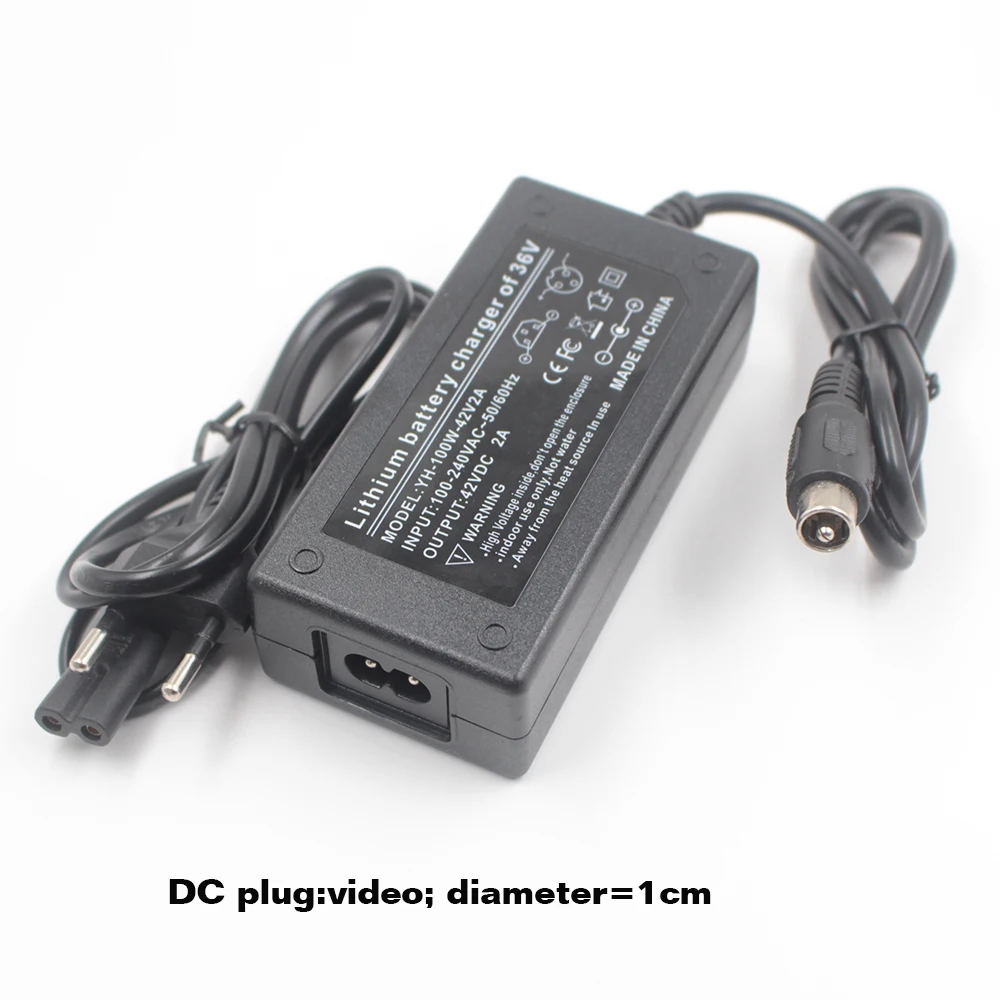 42V2A 10 Series Lithium-Batterieladegerät 36 V 18650 Ladegerät für 36V 2A EB Powerboard Lithium-Batterieladegerät