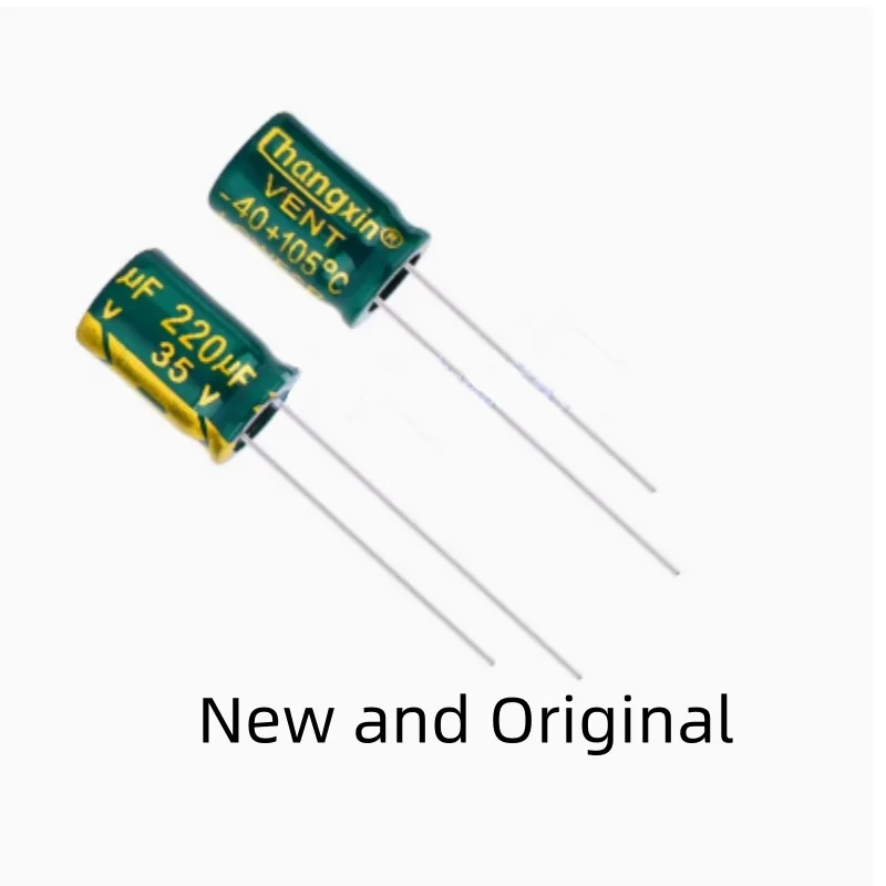 

220UF35V high-frequency low resistance long-life power supply electrolytic capacitor 6X12