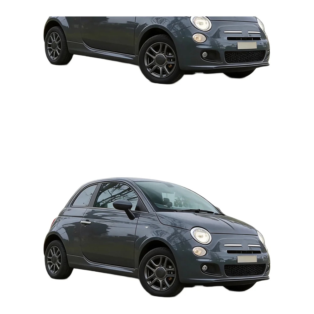 Matte Black Right A Pillar Interior Trim Panel Triangular Design 735455791 for Fiat 500 2008+ For Abarth 500 2012+