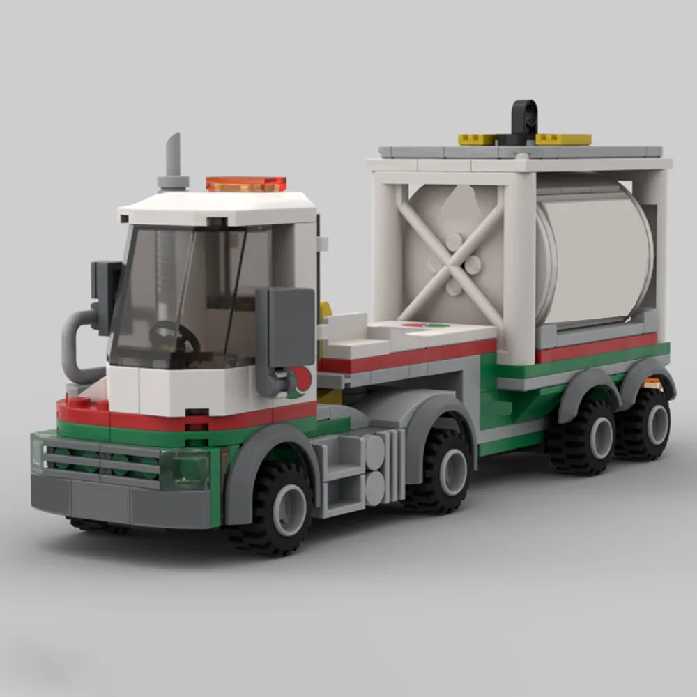 

MOC-141164 Terminal Tractor Model Building Toys Set for Castle 299 Parts