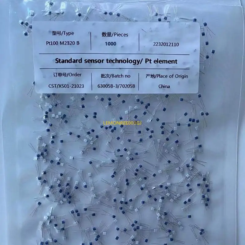 M4YC 1000pcs PT100 Sensori temperatura rilevamento della temperatura 400 gradi
