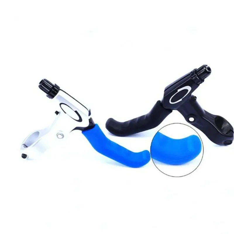 1/2 paar Fahrrad Brems Griff Abdeckung MTB Griffe Fahrrad Lenker Schützen Abdeckung Anti-slip Fahrrad Schutz Getriebe fahrrad Zubehör