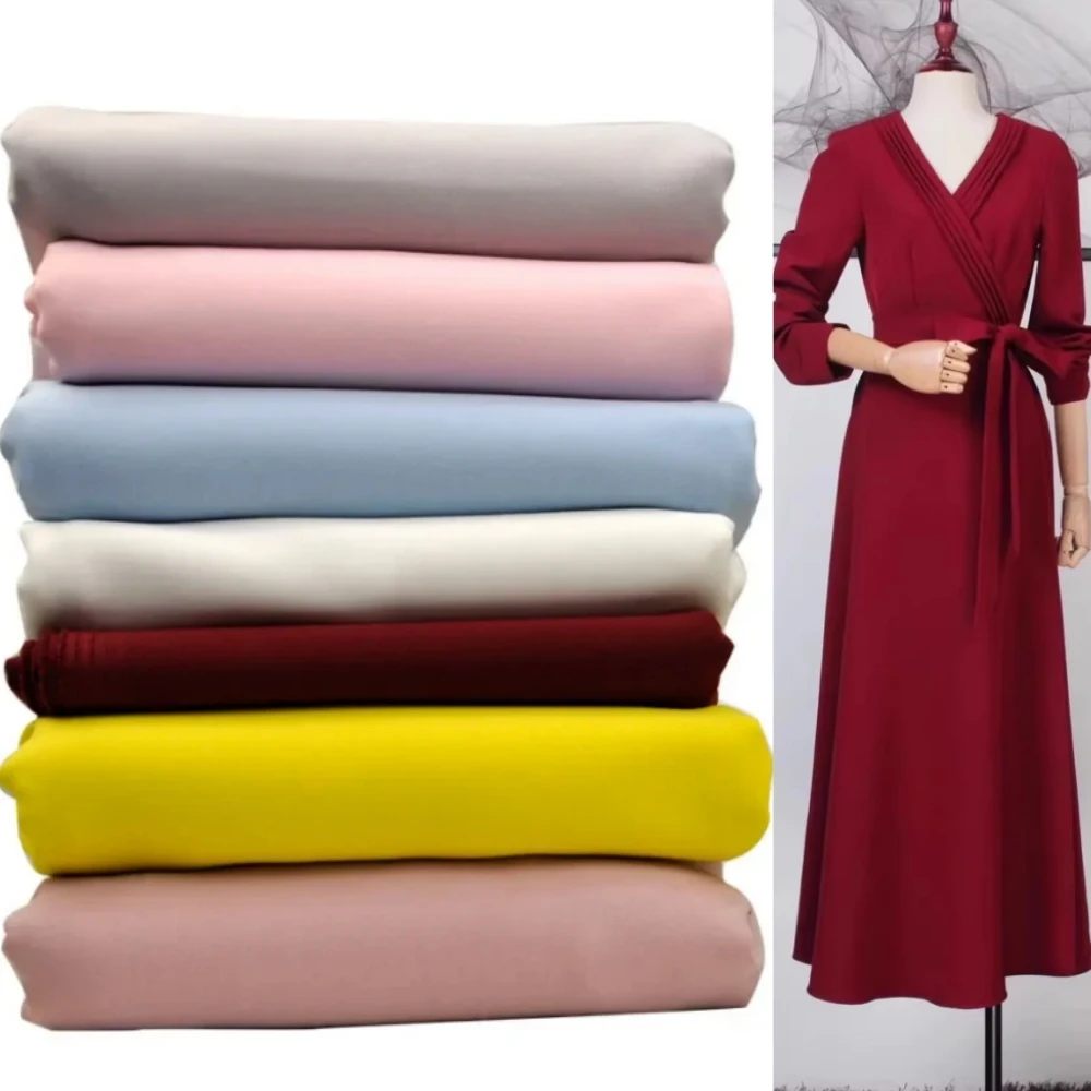 

Polyester Fiber Fabric Professional Wear Pants Dresses Jackets Shirts Fashion Brand Designs Sewing Materials Cloth By The Meter