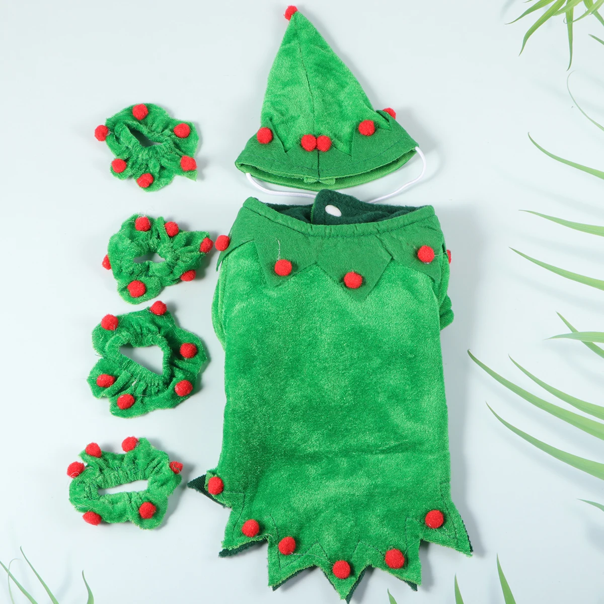 

Christmas Pet Clothes Cloak Costume Party Winter Dog Apparel Clothing Puppy Accessories Elder
