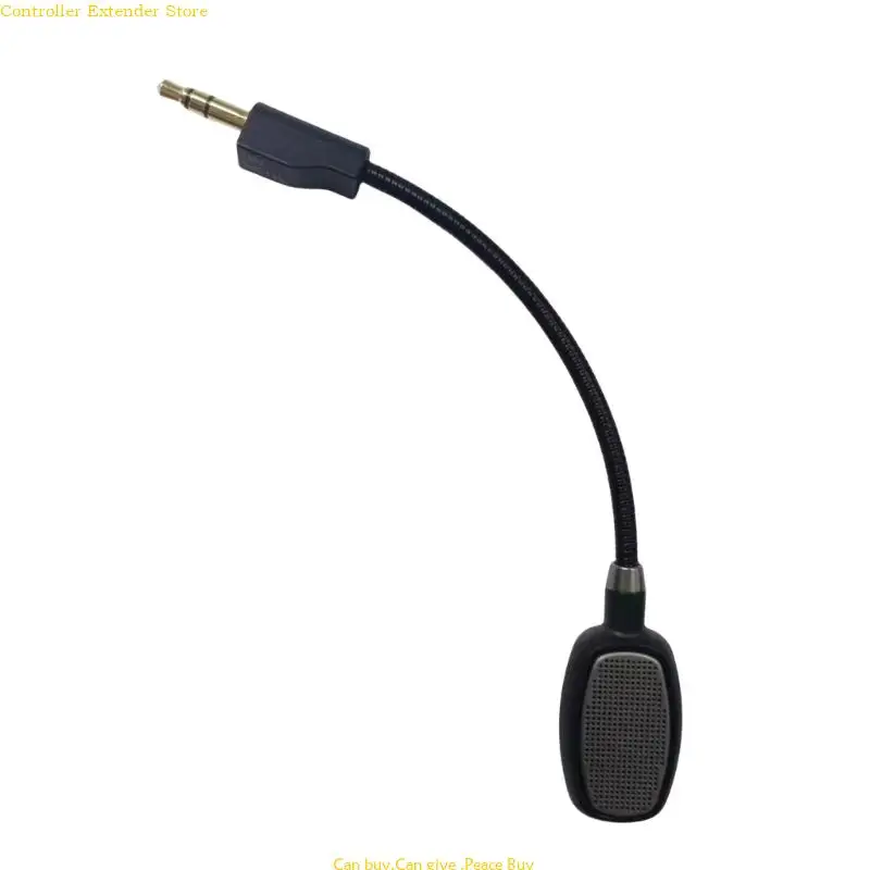 

Universals 3.5mm Detachable Boom Mic for GPRO Headsets Noise Cancelling Detachable Boom Mic Replacement 165mm Long