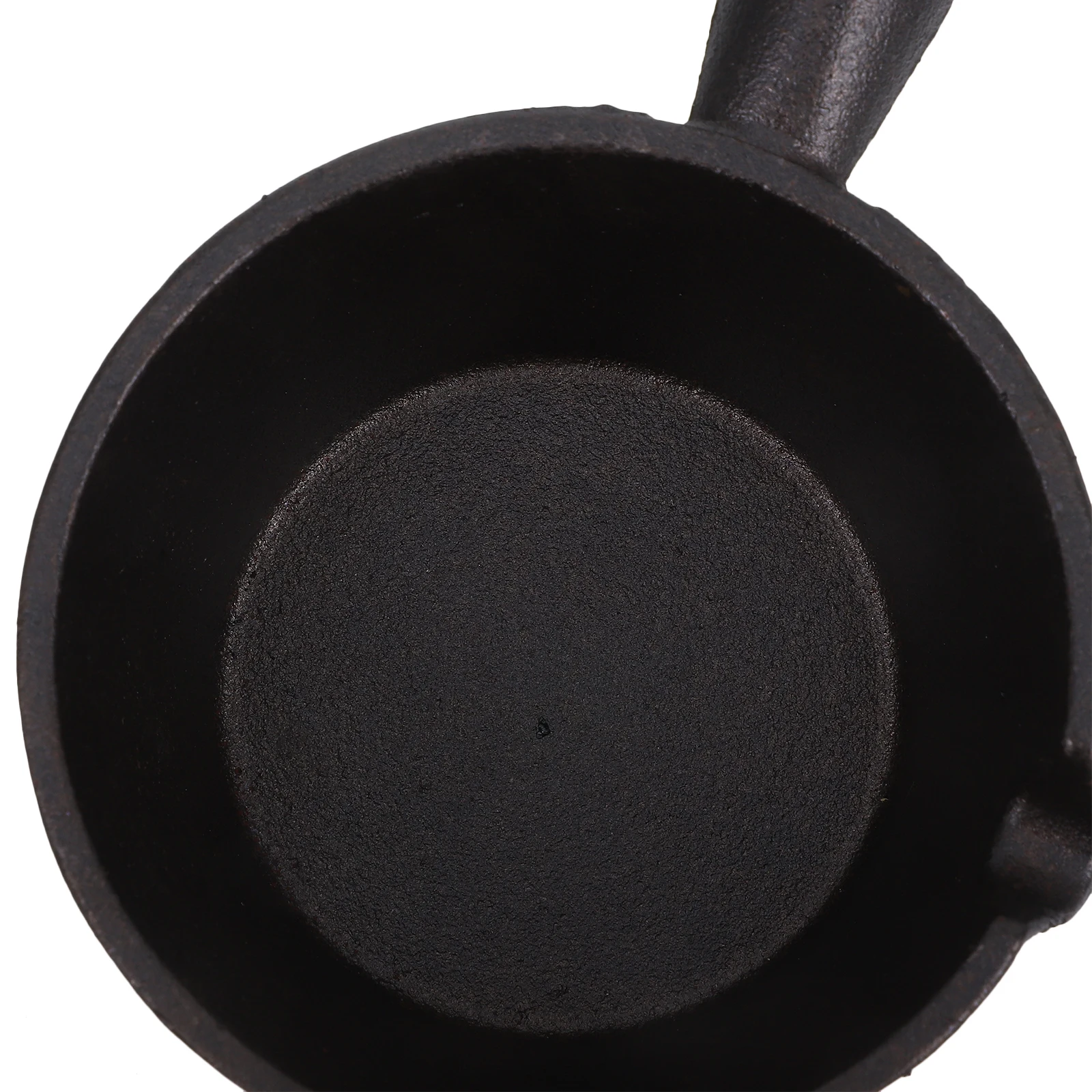 

Mini Omelet Pan Cast Iron Square Oil Dripping Pot Kitchen Small Melted Butter Warmer for Cooking Home Restaurant Use Spout