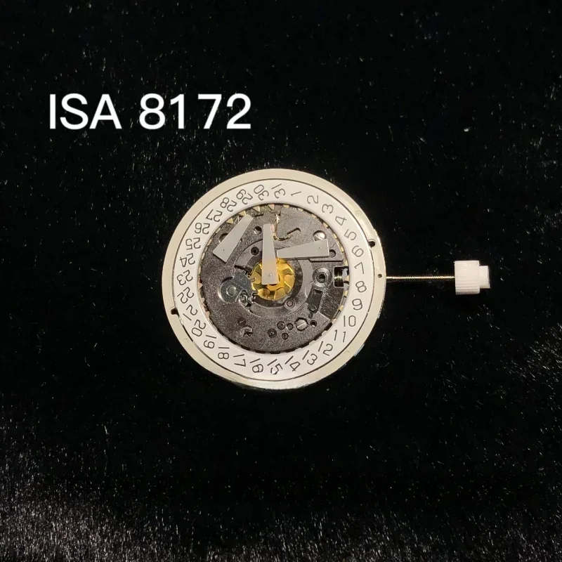 ISA 8172 8162 Movement Original Swiss New Multi Kinetic 6-Pin Date At 4/6 Quartz Movement Watch Movement Accessories