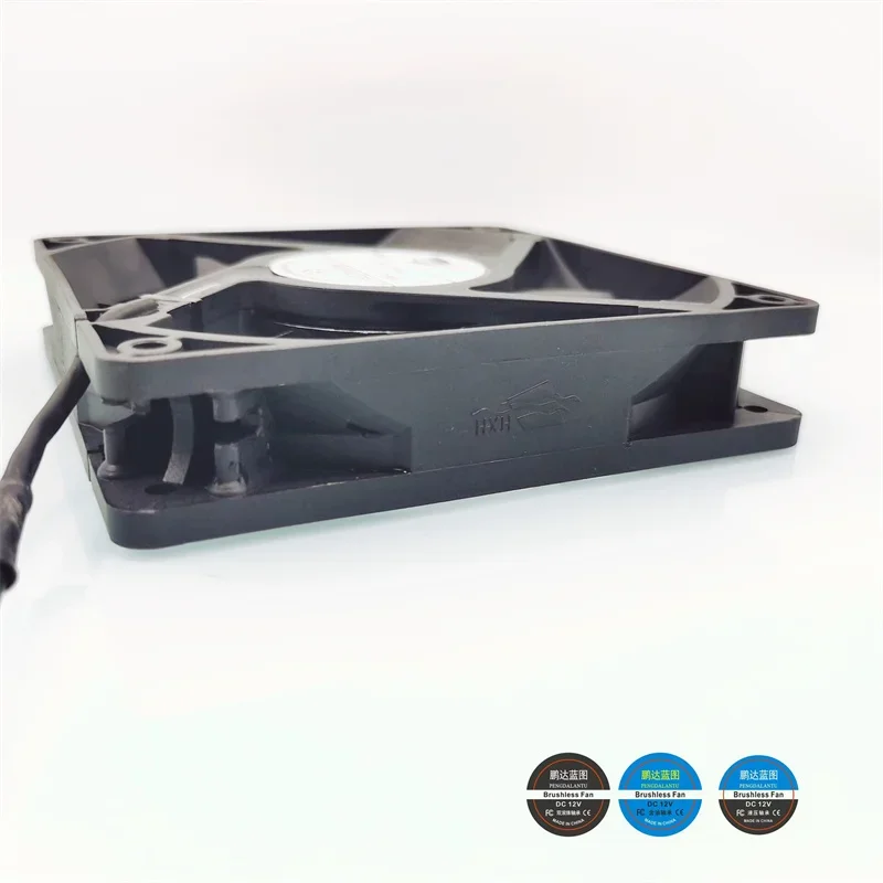 pa 120*120*25mm 1212VA double  12025 large air volume waterproof and moisture-proof 12CM temperature control PWM cabinet 12V fan