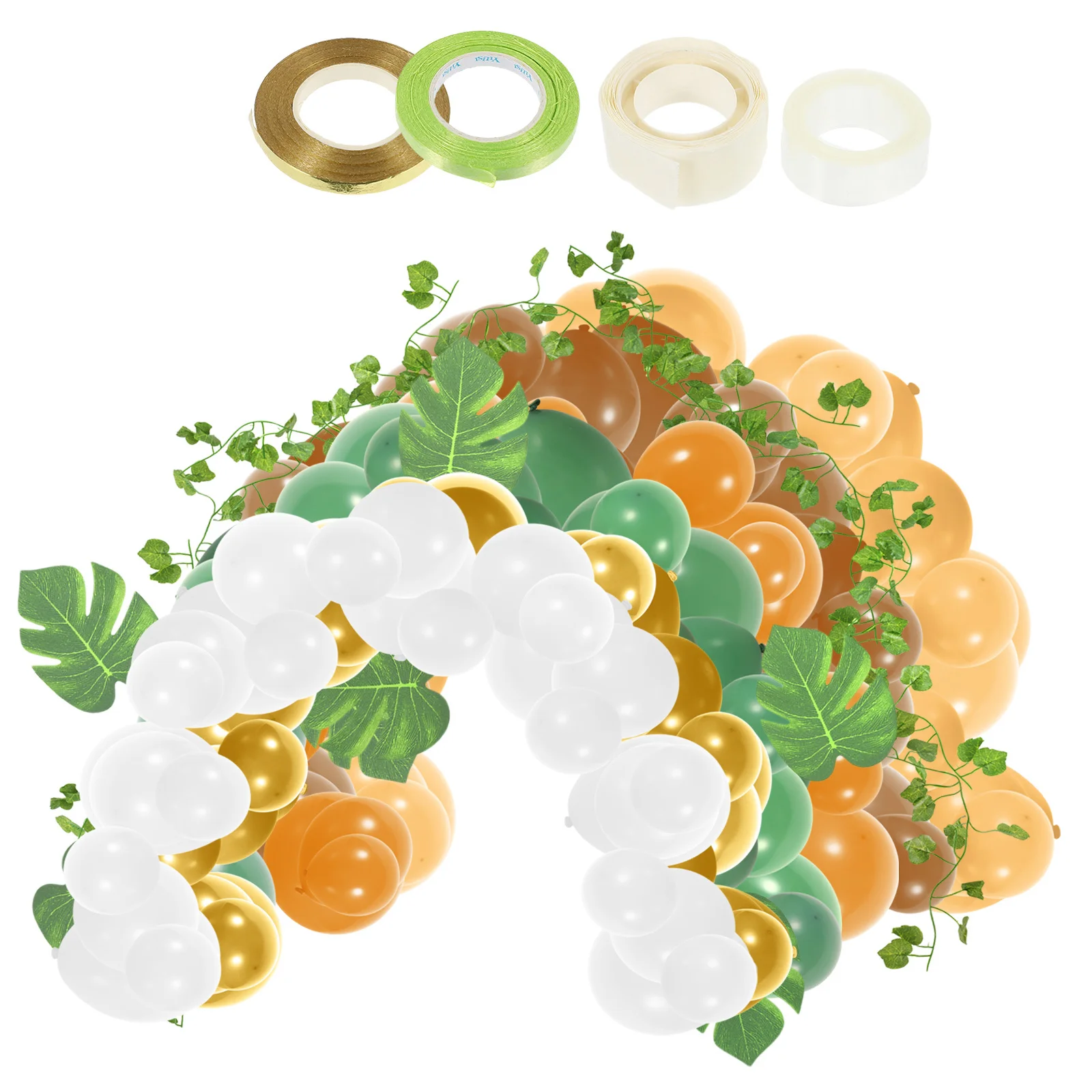 

1Set Party Balloons Arch Balloon Garland Kit Latex Balloon Arch Decoration Summer Festival Hawaiian Themed Party Photography