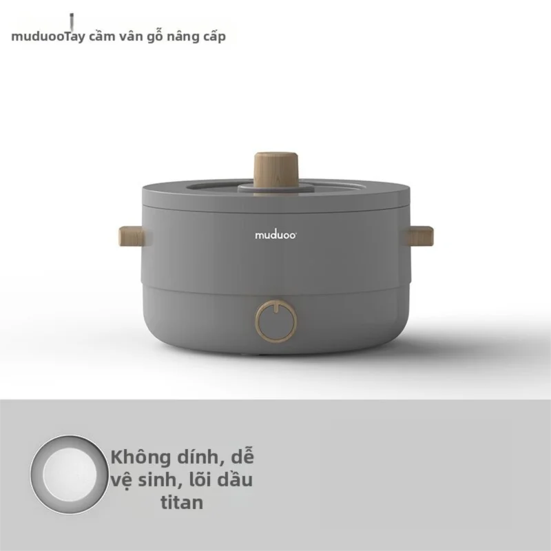 muduoo | Multi-functional Small Electric Hot Pot - 9
