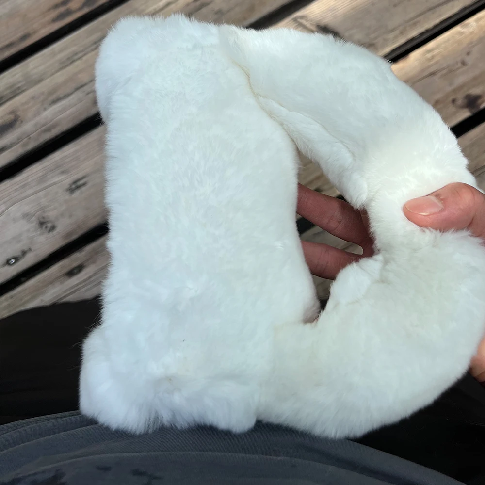 2023 New Style Adult Sex Real Fur Toys For Man Realistic Masturbation Cup Luxury Genuine Rex Rabbit Fur Masturbations