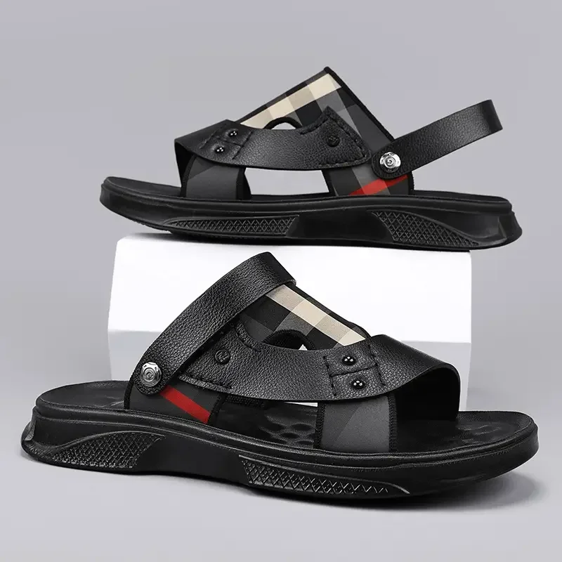 Summer Women Fashion Sandals and Slide Slippers Anti Slip Rubber Outsole Soft Comfort Upper All Match Daily Outfit for Beach