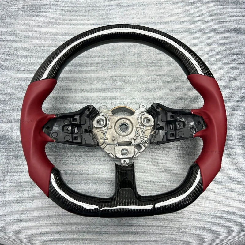 custom carbon fiber steering wheel processing for E8/ M8/ M6/Trumpchi GS8/Shadow Leopard