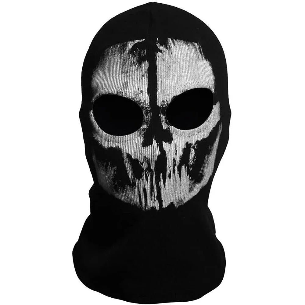 Halloween Mask Movie War Game Call Commander Party Mask Unisex Balaclava Mask Cosplay Ghosts Skull Mask Headwear