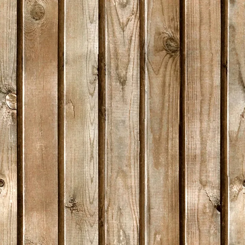 3D Wood Texture Chinese Style Fake Wood Grain Wallpaper Natural Wood Color Retro Wooden Board Ceiling Loft Ceiling Wallpaper