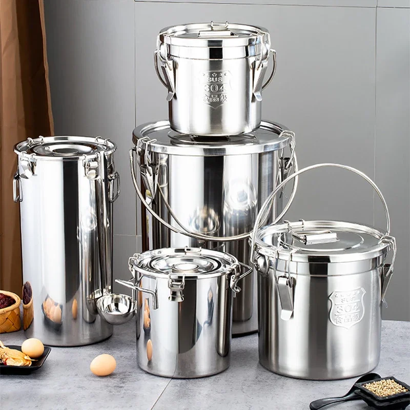 

Large Stainless Steel Stock Pot with Lid Multi-Purpose Cooking Pots for Boiling Soup Stew 5/7/9 L Kitchenware Sealed Leak Proof