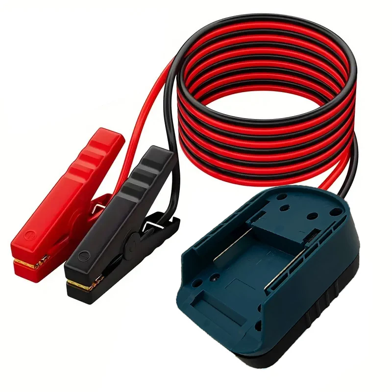 1 قطعة كابل قافز المحمولة سيارة كاتب إمدادات الطاقة في حالات الطوارئ مناسبة لماكيتا بطارية البلوز كاتب المحمولة سيارة الداعم كابل قافز المشبك #1