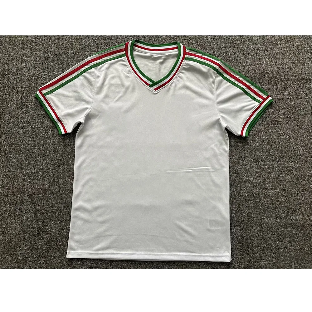 2024 Mexico Home And Away Football Jerseys Lozano Vega Jimenez Football Short Sleeve Quick Dry Breathable Retro Jerseys Top