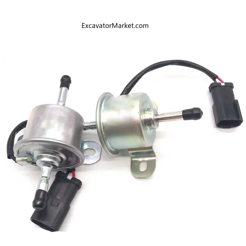 Excavator Parts Excavator electronic fuel pump for modern R60-5 55-7 60-9 80 for Yangma 12V24V fuel pump