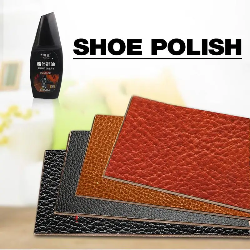 Shoe Shine Polish 75ml Leather Boots Maintenance Oil Polishing For Women Universal Shoe Maintenance Supplies For Meeting Wedding