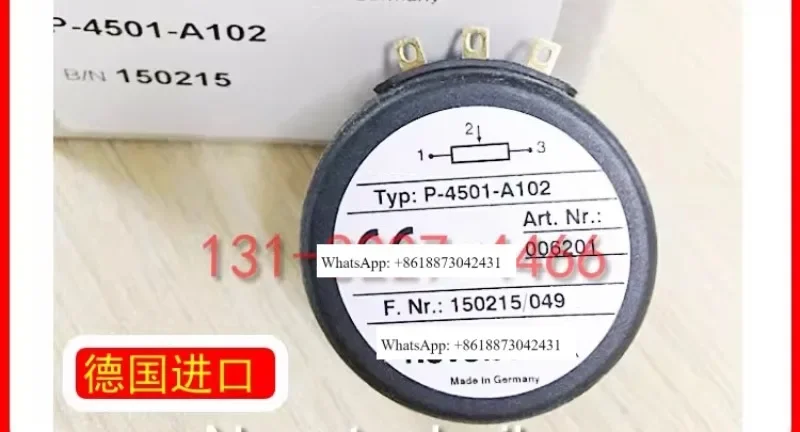 NOVOtechnik P4501 A102 angle sensor A502 brand new SP2801 P-6501.
