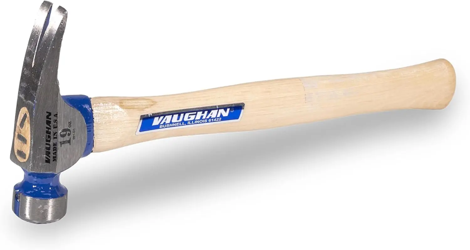 

Молоток для забивания гвоздей 19 унций, калифорнийский, с насадкой для гвоздей, сделано в США, VN11600