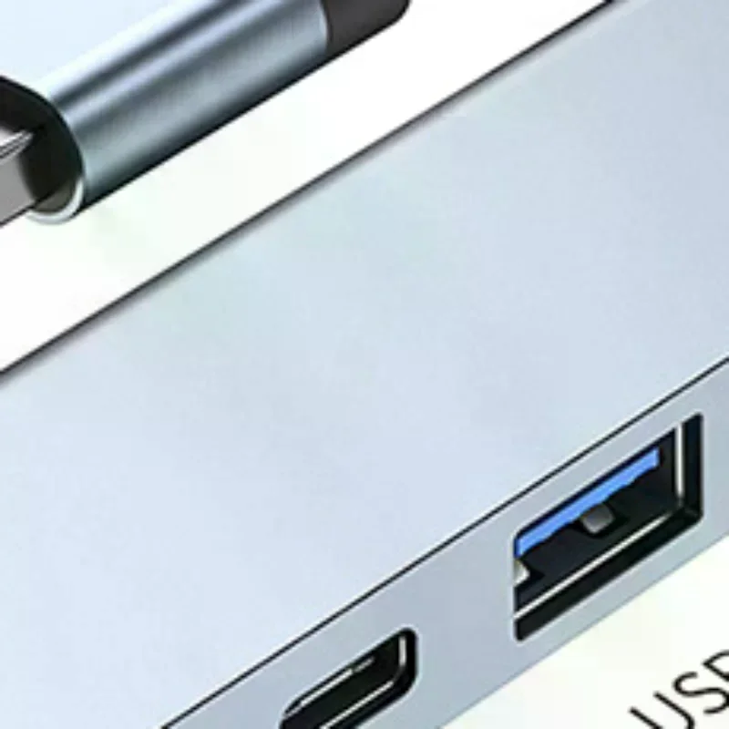 7 In 2 USB HUB With Splitter Card Reader, USB C Port, USB 3.0 / 2.0, /TF Splitter Card Reader, Docking Station