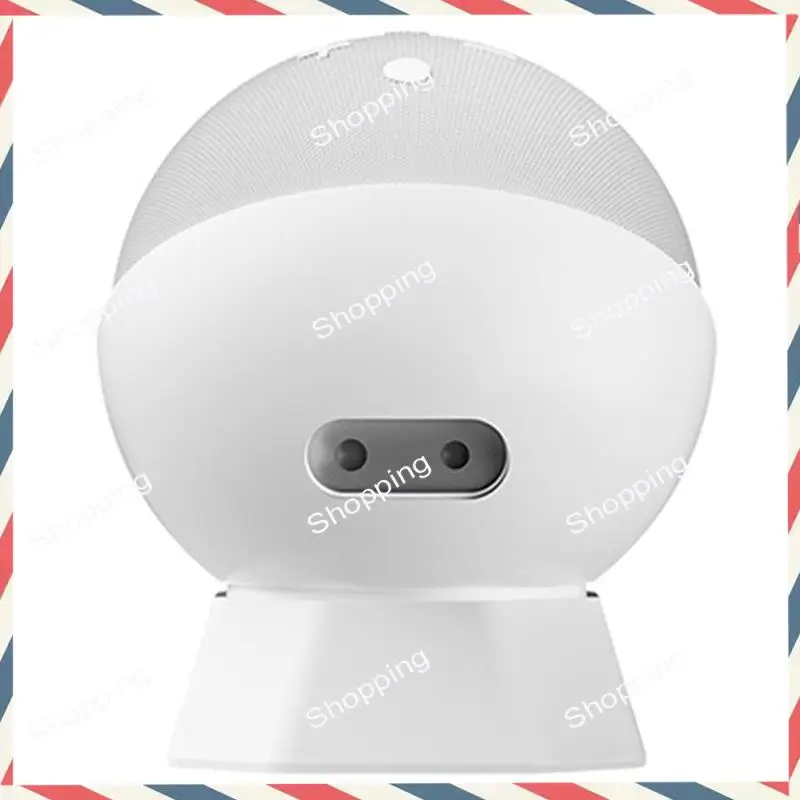 M20K Essential Silicone Sound Box Stand Base For Amazon Echo Dot 5/4, Anti-Slip Portable Desktop Bracket Mount