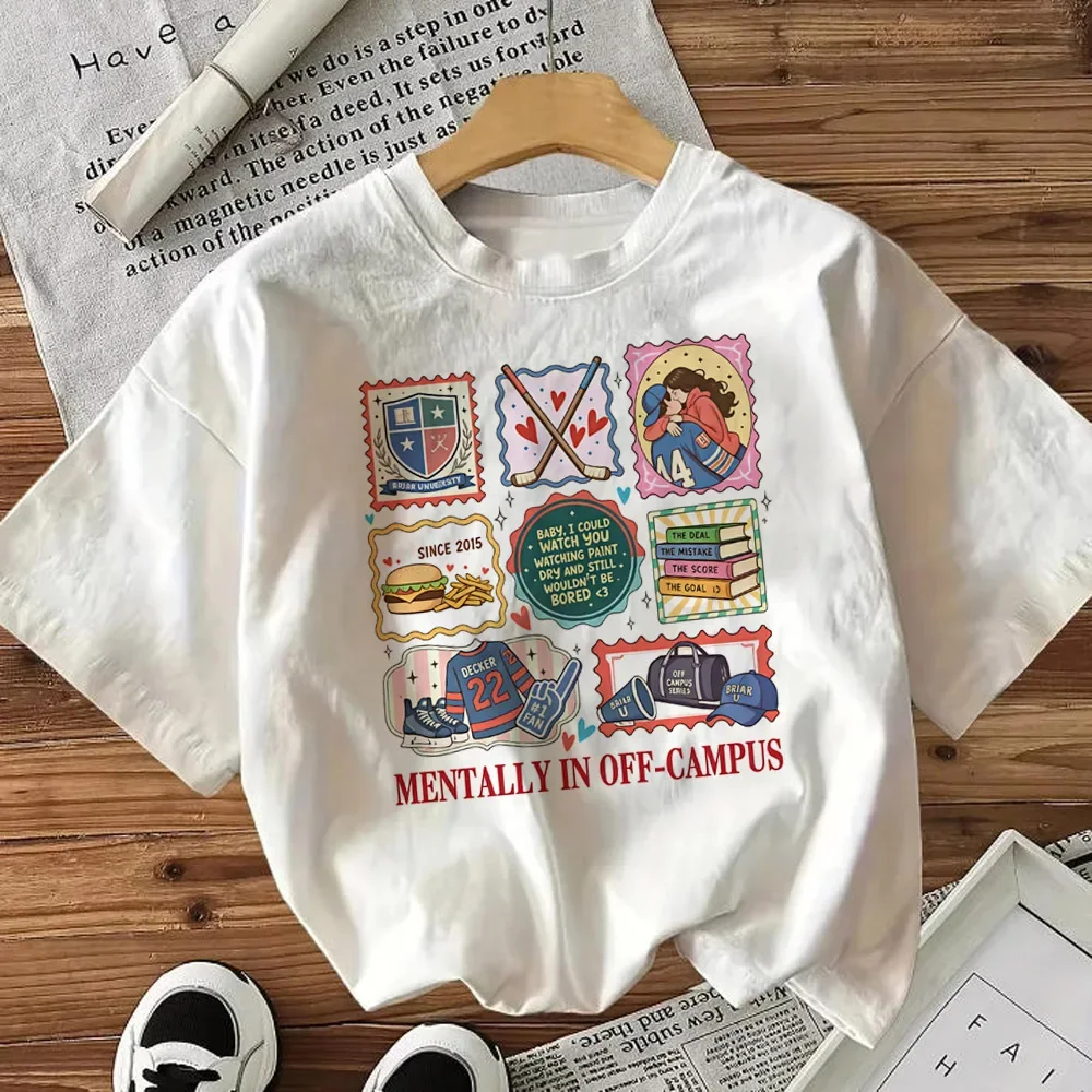 2026 TV Off Campus Briar University Graham 44 Hockey Jersey Tshirts Women Men Breathable Streetwear Casual T Shirt Unisex Streetwear