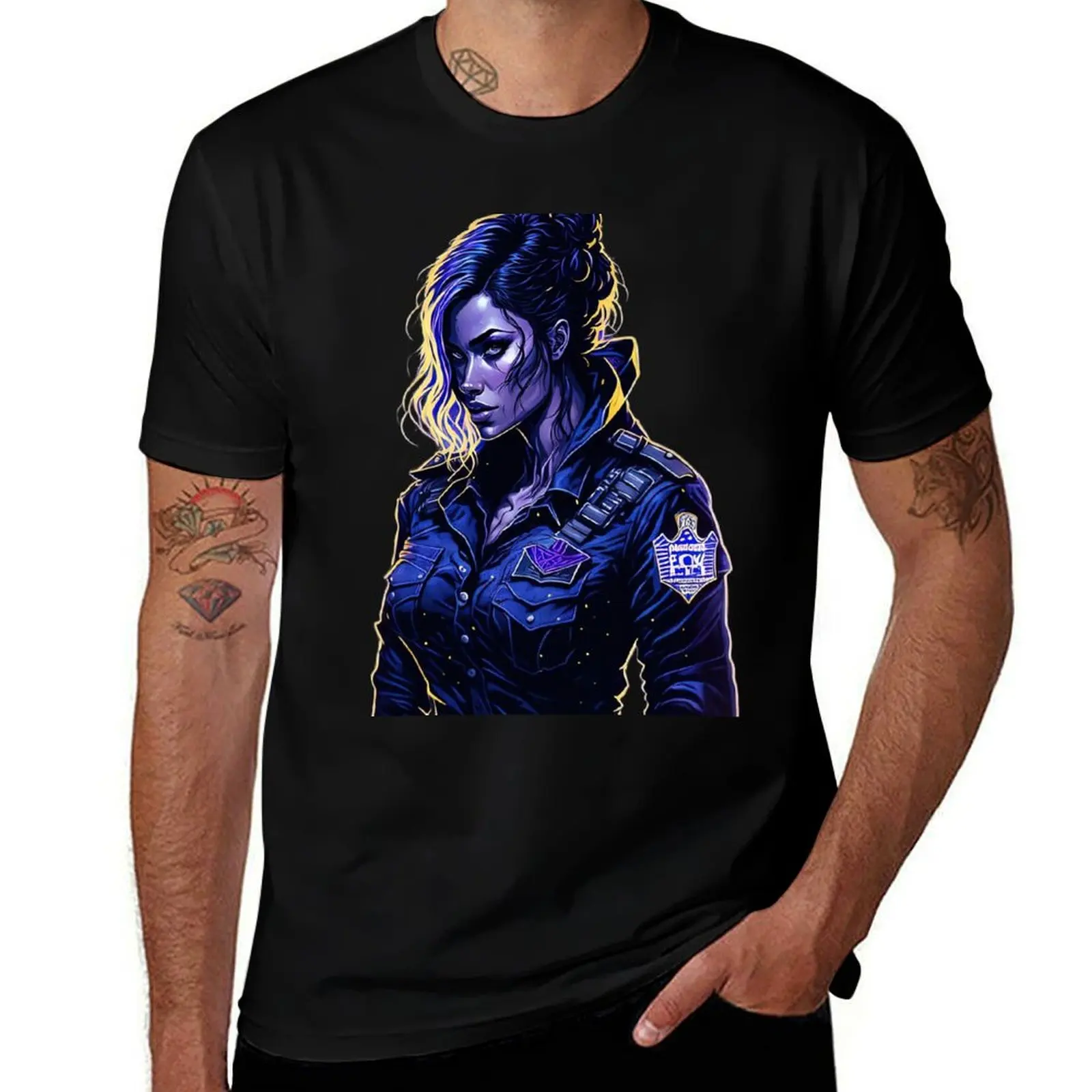 

The Rise of Women in Law Enforcement T-Shirt blanks clothes vintage t shirt men