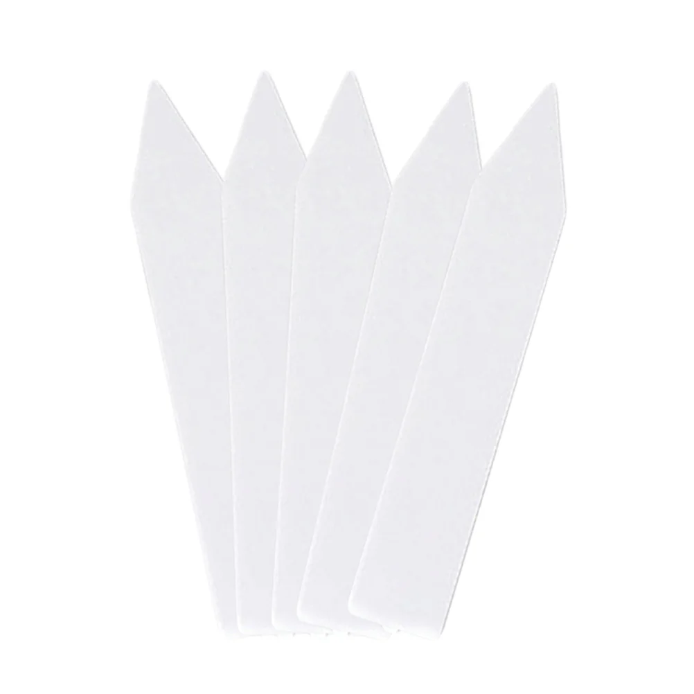 

500pcs Plastic Garden Plant Tags Nursery Labels Waterproof Markers 10X2Cm Weather Resistant Bright Colors Yellow Red White Green