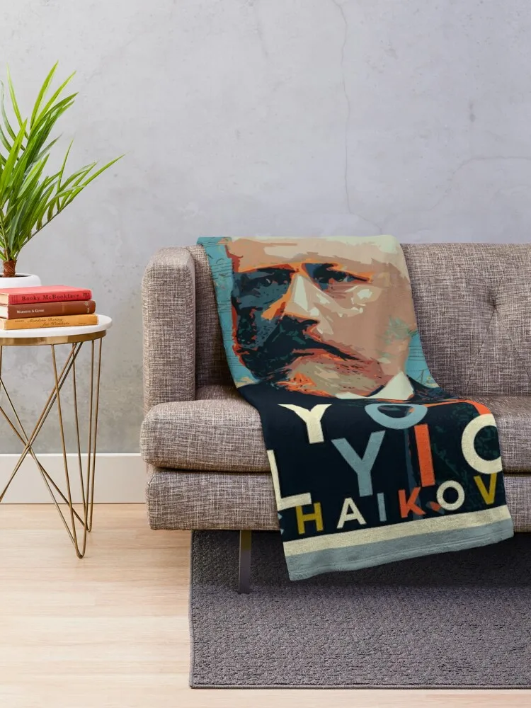 Piotr Ilyich Tchaikovsky Throw Blanket manga Blankets For Baby Designers Decorative Sofa Blankets